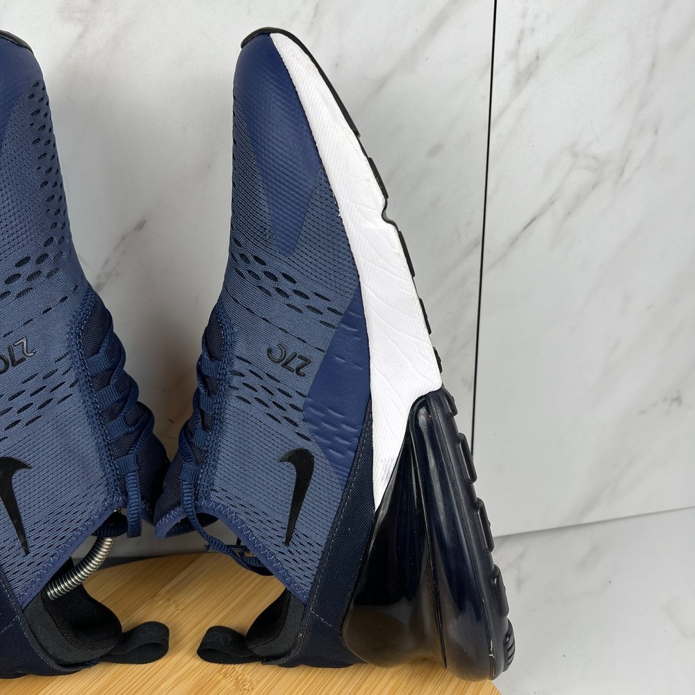Nike Air Max 270 Mens Size 11 Midnight Navy Black Running Gym Shoes AH8050-400 - Picture 6 of 12
